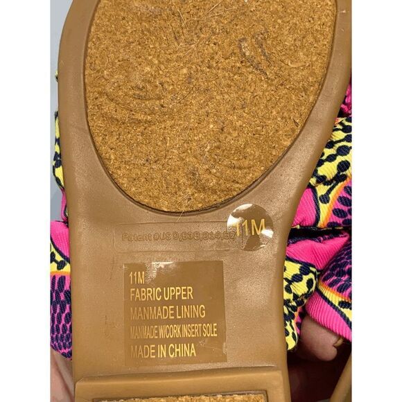 GB Girls Kids Jaxxy Strappy Flat Sandals Pink Back Zip Size 11M - Picture 6 of 7